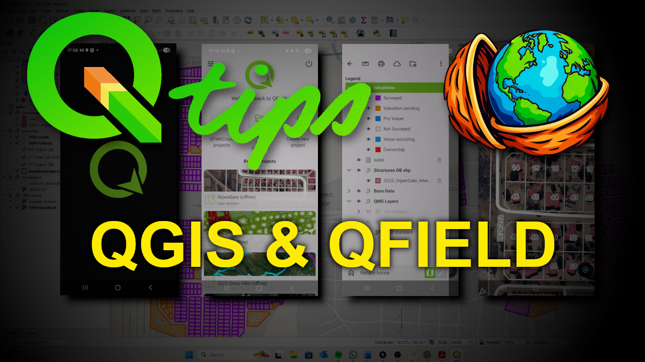 QGIS & QFIELD