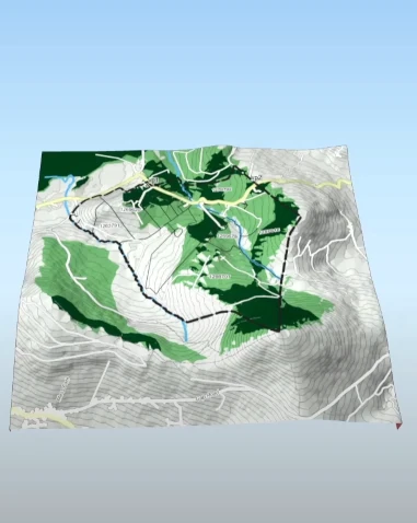 3D analysis QGIS